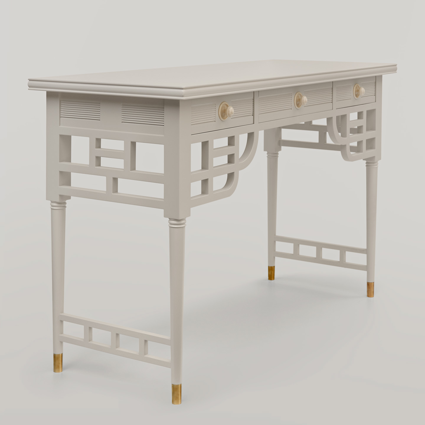 Art Deco petit Bureau style Charles Mackintosh en laque